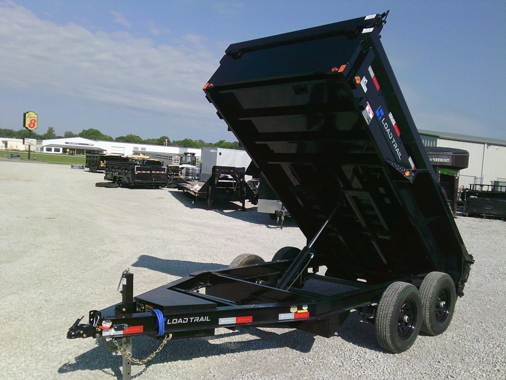 72" x 12' Tandem Axle Dump