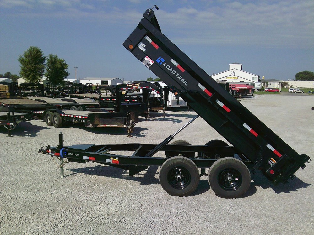 72" x 12' Tandem Axle Dump