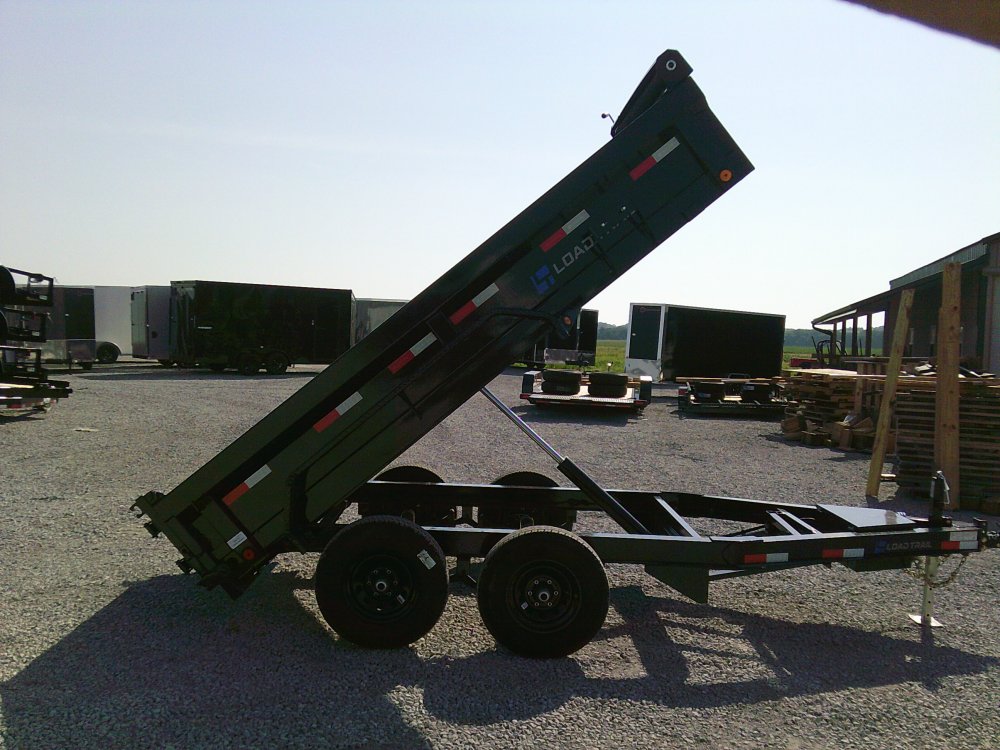 72" x 12' Tandem Axle Dump