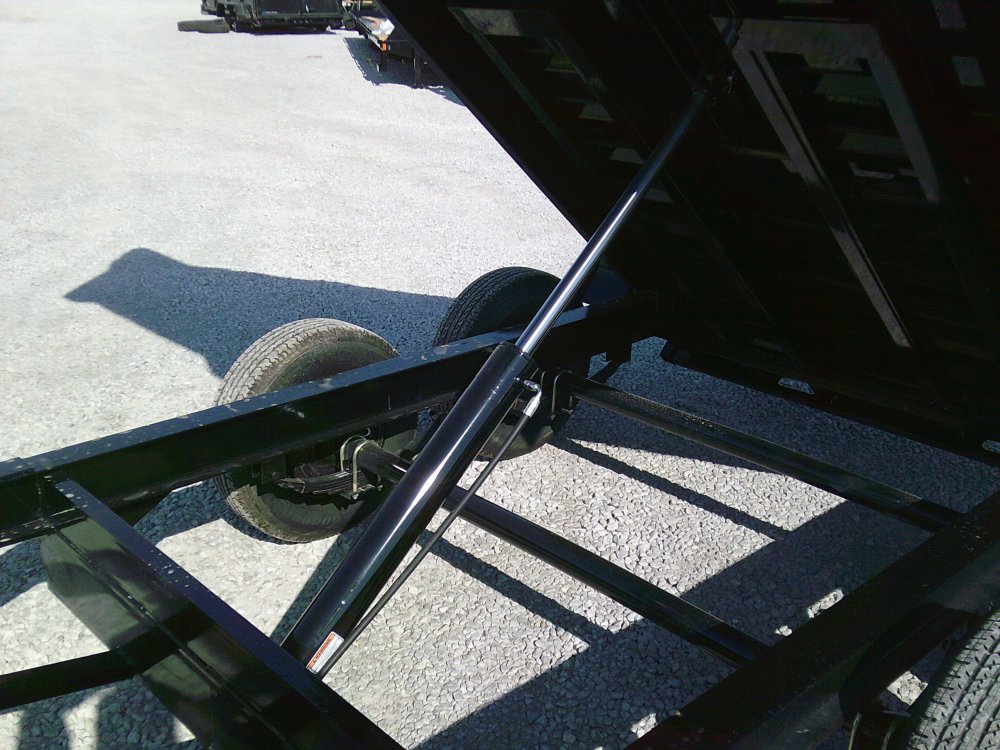 72" x 12' Tandem Axle Dump