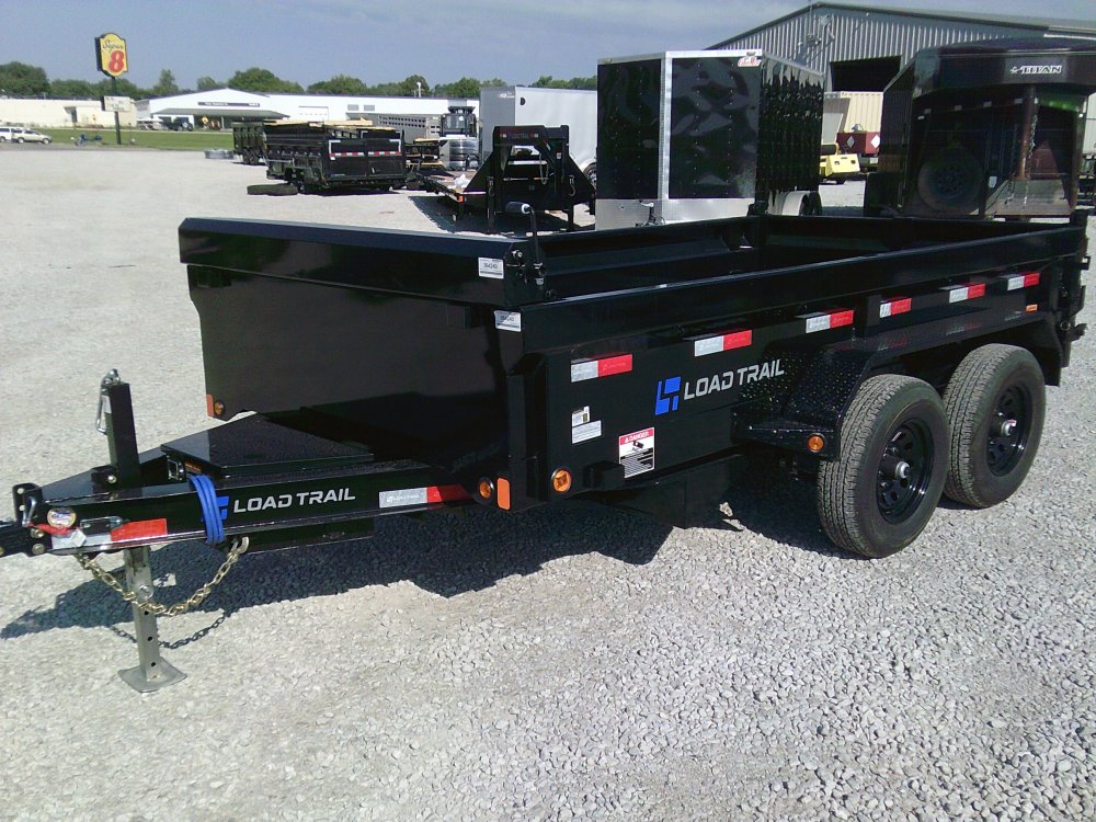 72" x 12' Tandem Axle Dump
