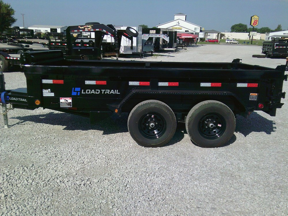 72" x 12' Tandem Axle Dump