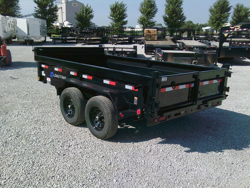 72" x 12' Tandem Axle Dump
