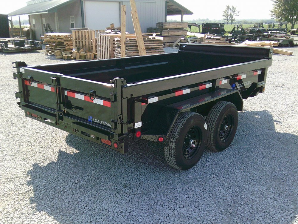 72" x 12' Tandem Axle Dump