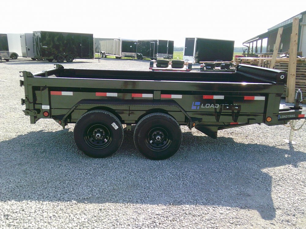 72" x 12' Tandem Axle Dump
