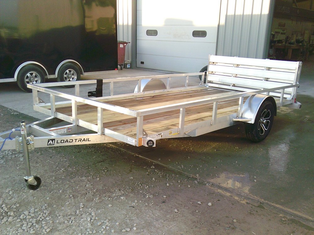 83" X 14' Single Axle (Aluminum Frame)