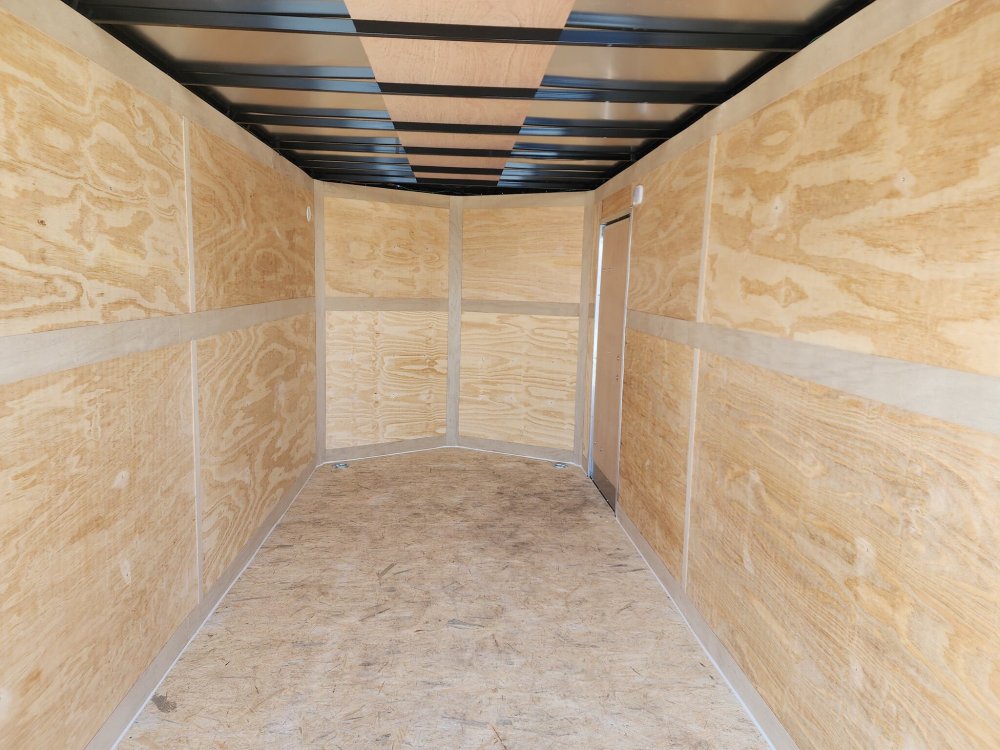7X16 Enclosed Cross Trailer 7K