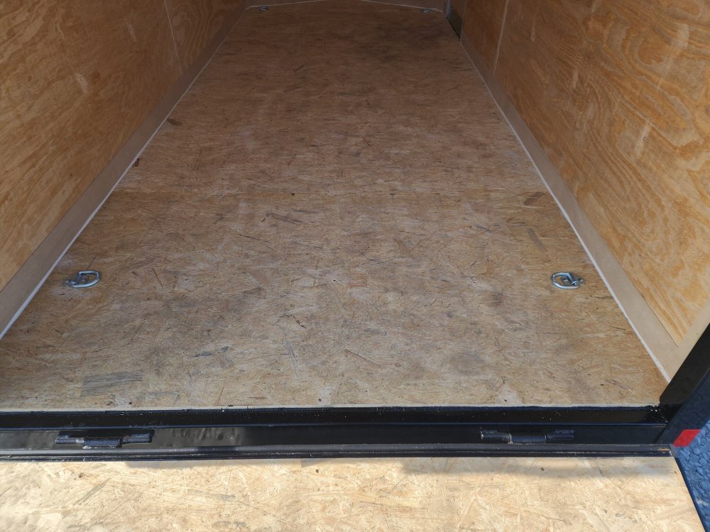 7X16 Enclosed Cross Trailer 7K