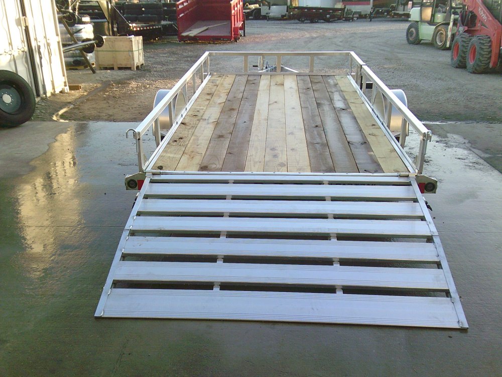 83" X 14' Single Axle (Aluminum Frame)
