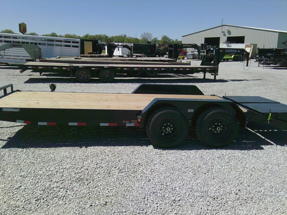 83" X 20' Tandem Axle Equipment Trailer 14K