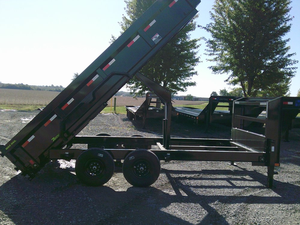 83" x 16' Tandem Axle Gooseneck Low-Pro Dump