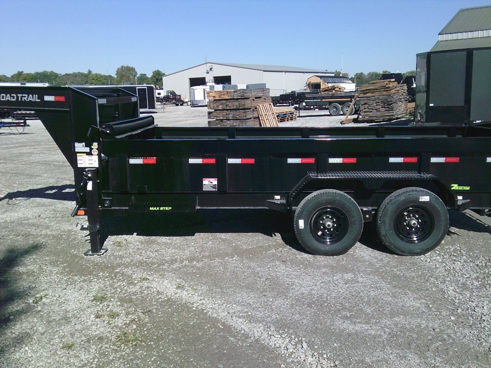 83" x 16' Tandem Axle Gooseneck Low-Pro Dump
