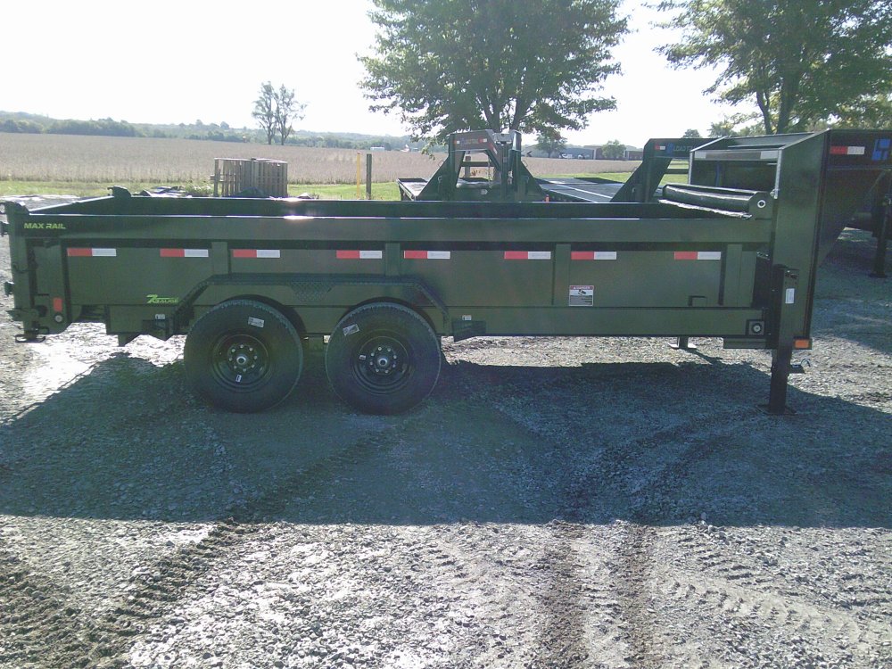 83" x 16' Tandem Axle Gooseneck Low-Pro Dump