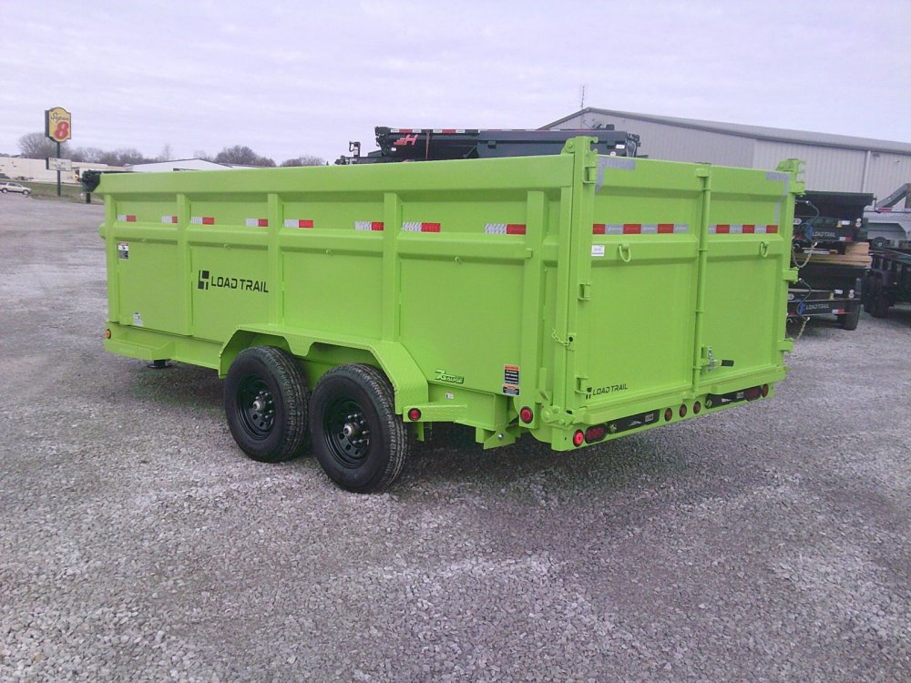 83" X 16' Tandem Axle Dump Trailer 14K
