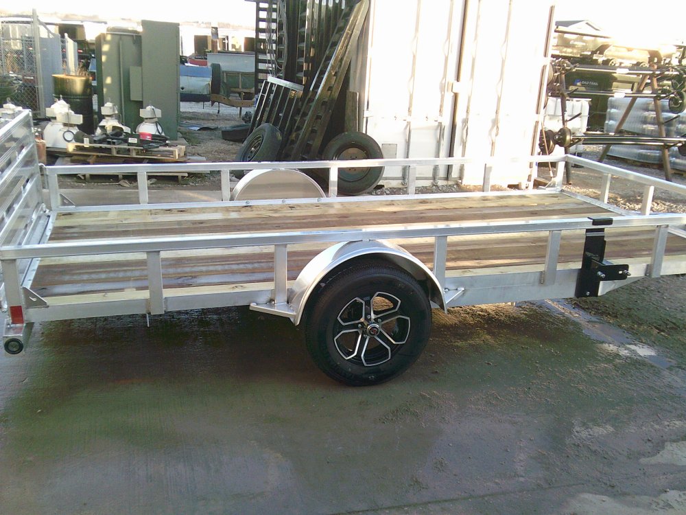 83" X 14' Single Axle (Aluminum Frame)