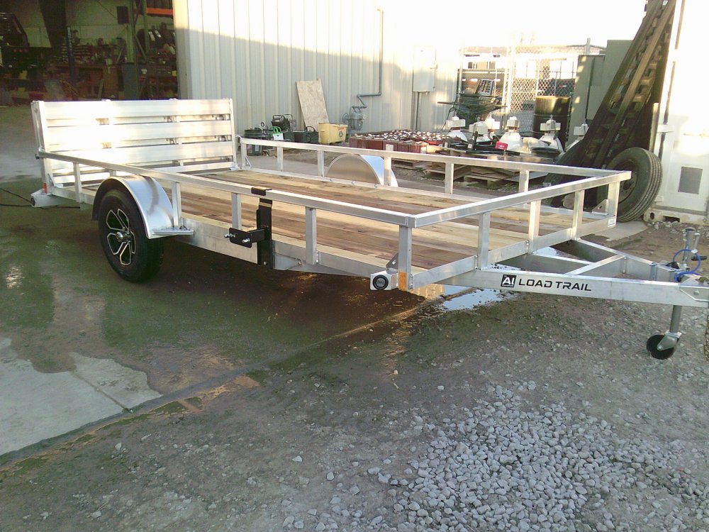 83" X 14' Single Axle (Aluminum Frame)