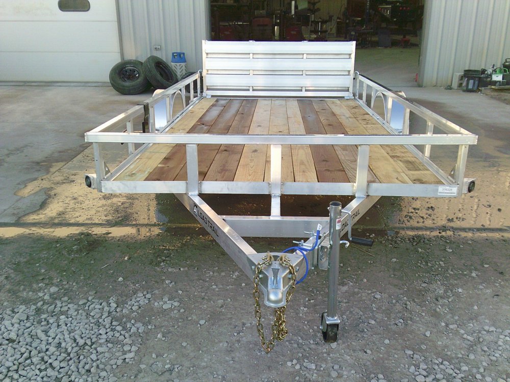 83" X 14' Single Axle (Aluminum Frame)