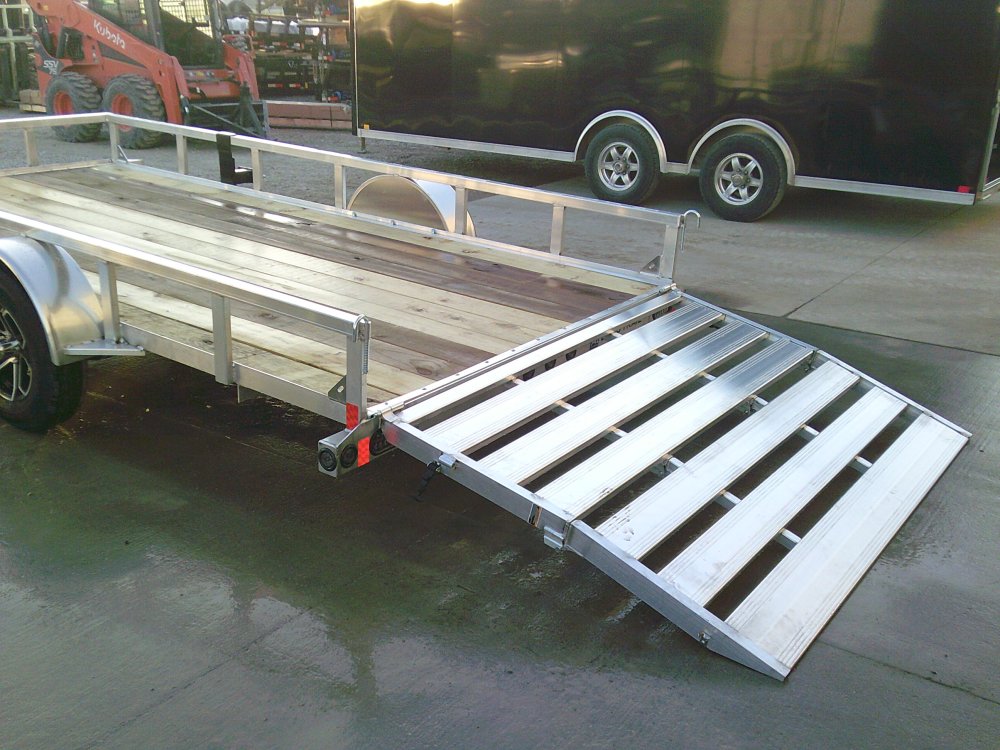 83" X 14' Single Axle (Aluminum Frame)