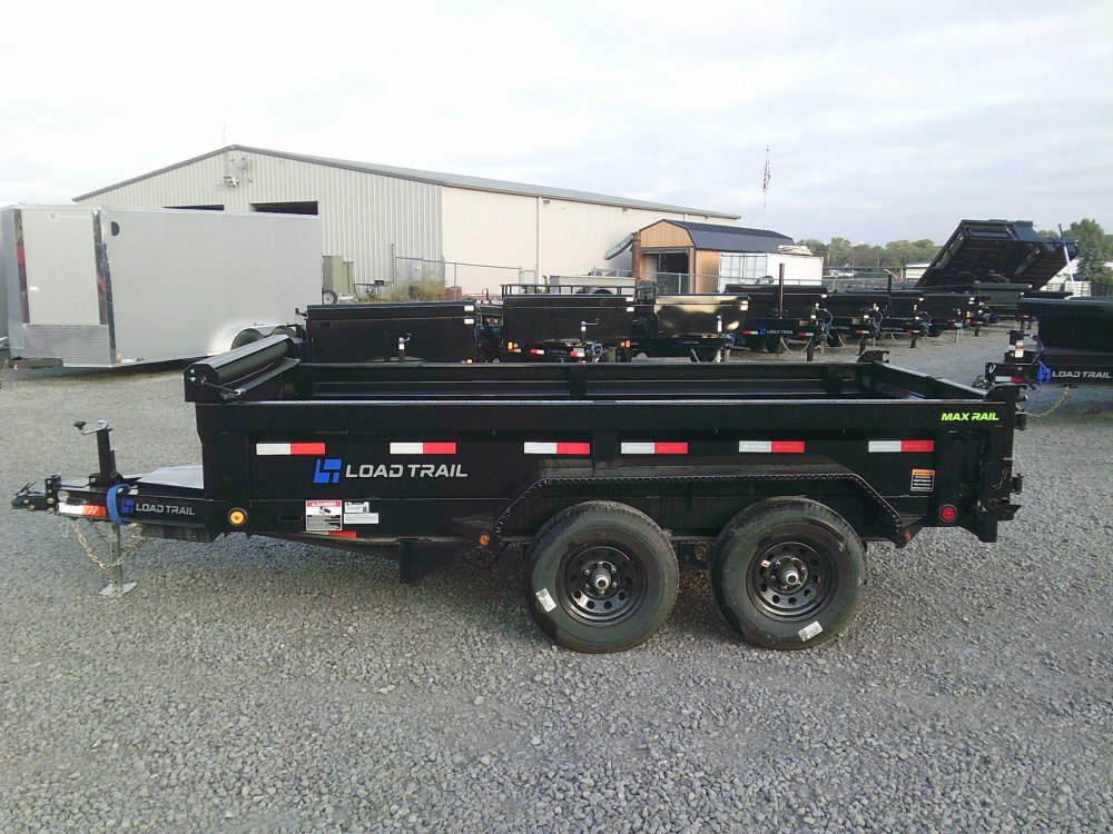 72" x 12' Tandem Axle Dump -9990K