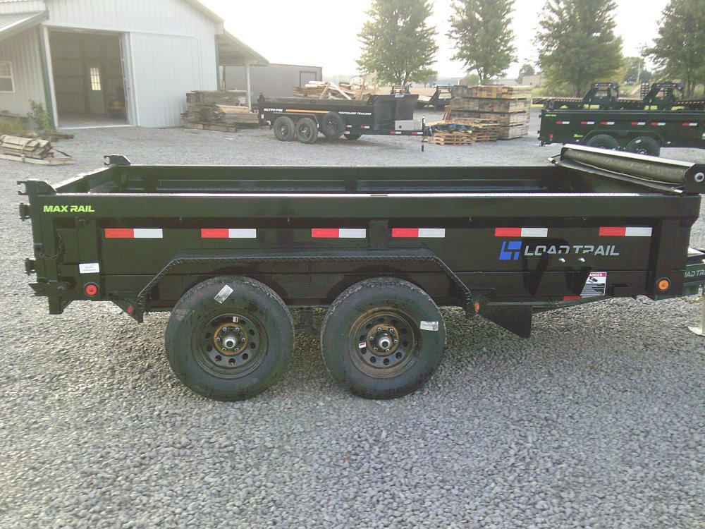 72" x 12' Tandem Axle Dump -9990K