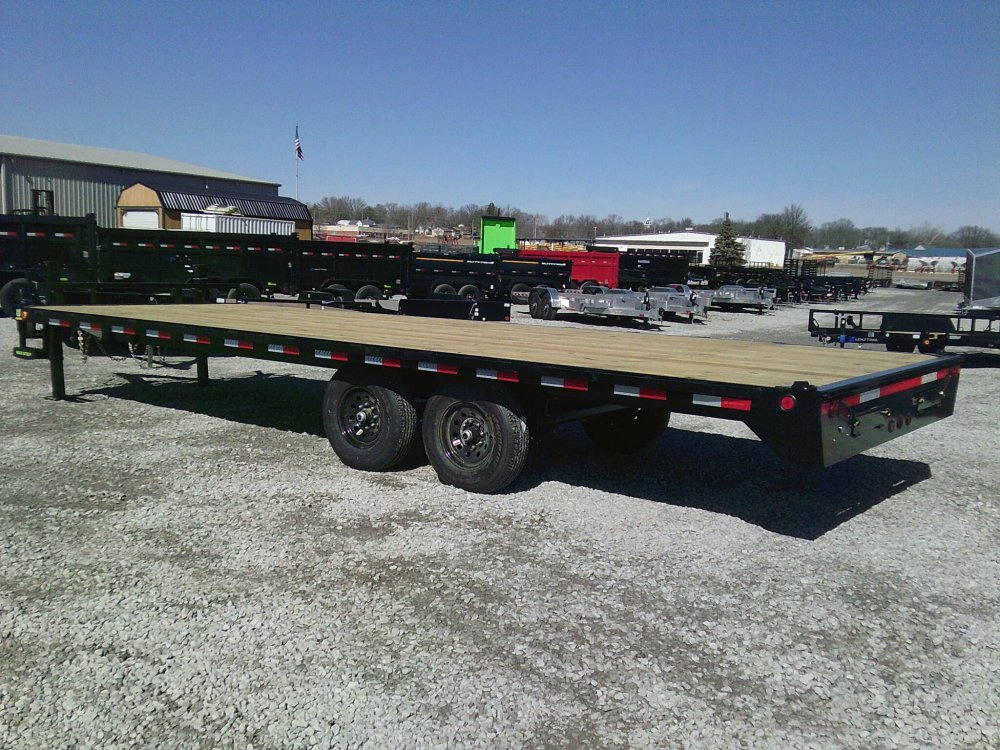 102" X 24' Deck Over Pintle Hook Trailer 14K