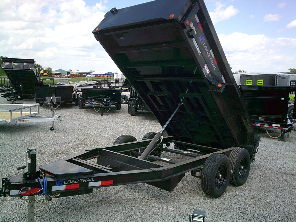 72" x 12' Tandem Axle Dump -9990K