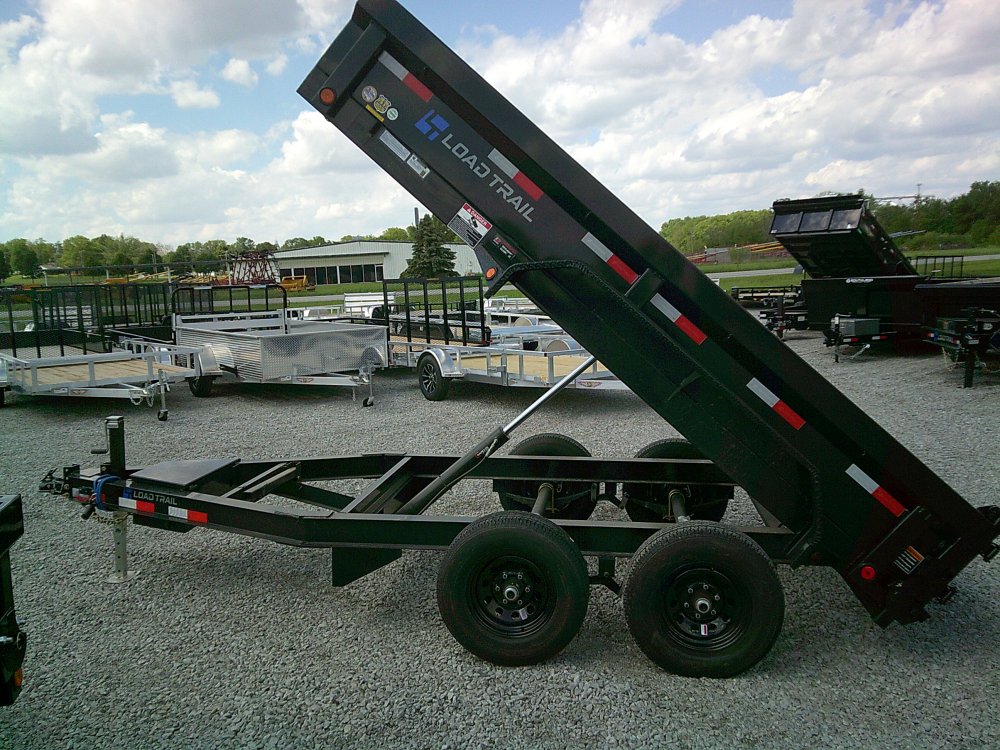 72" x 12' Tandem Axle Dump -9990K
