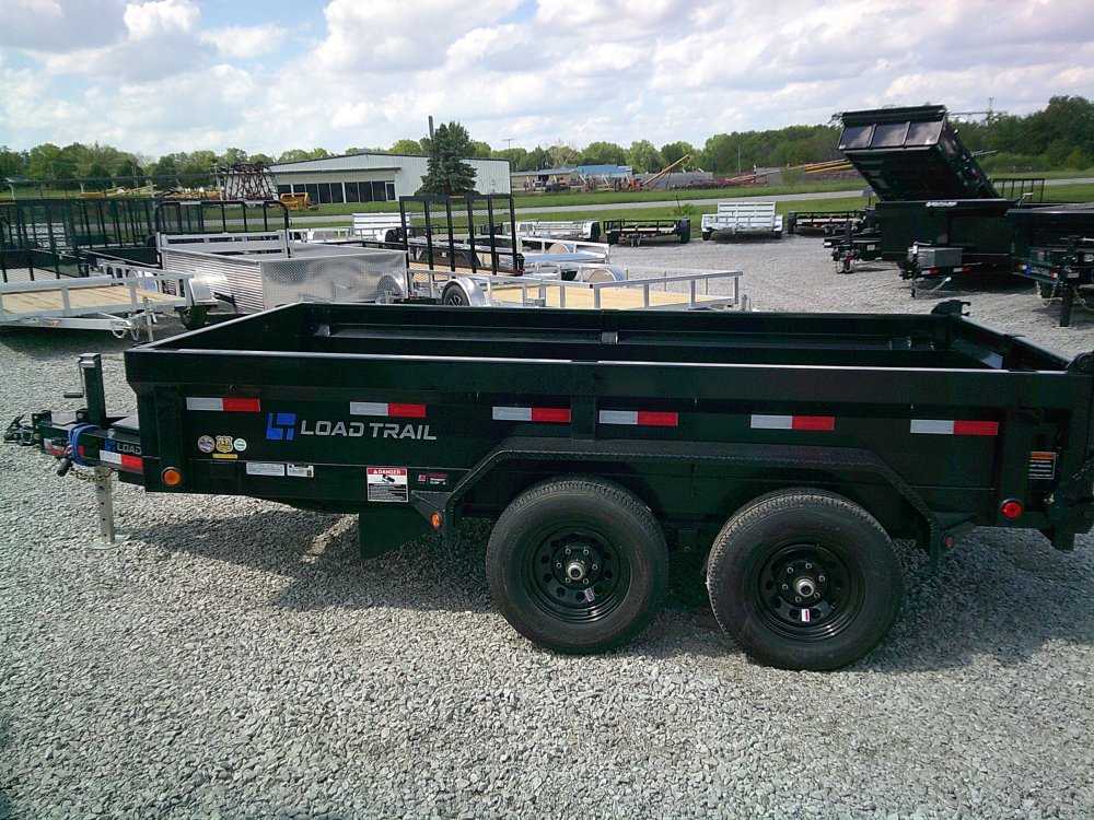 72" x 12' Tandem Axle Dump -9990K