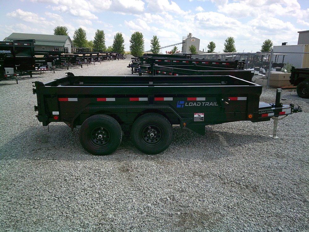 72" x 12' Tandem Axle Dump -9990K