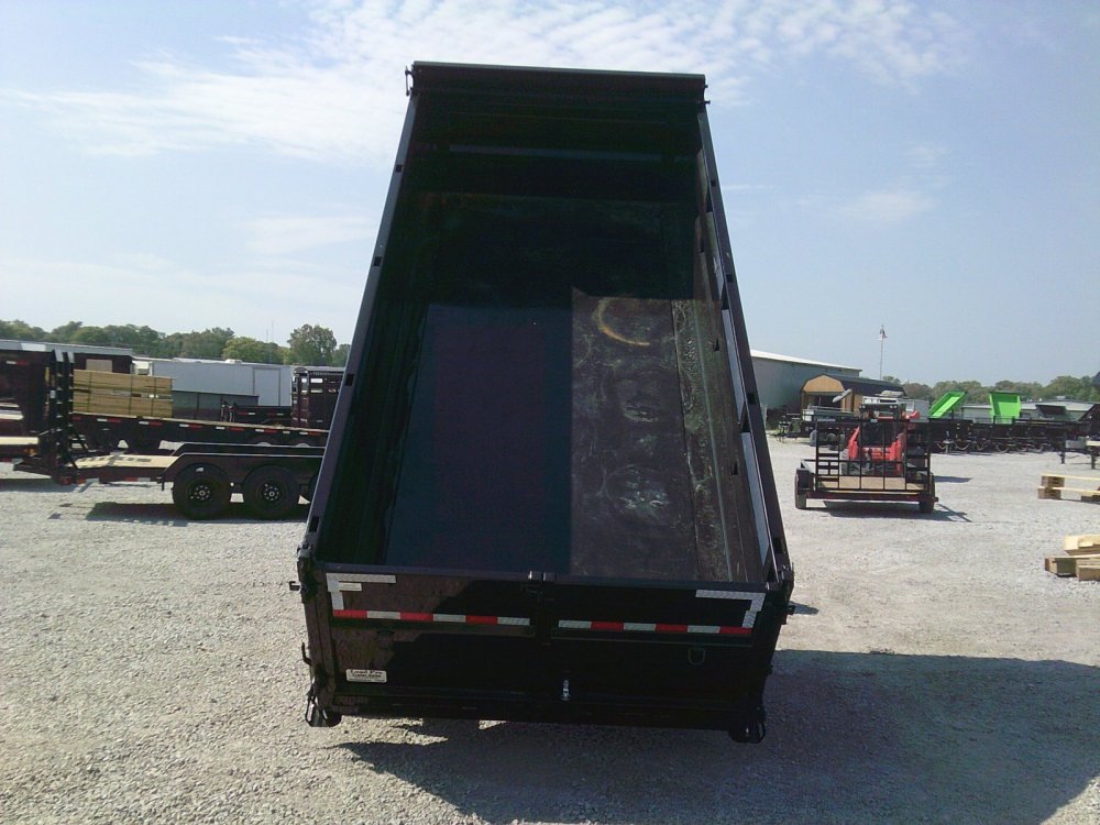 83" x 16' Triple Axle Gooseneck Low-Pro Dump -21K