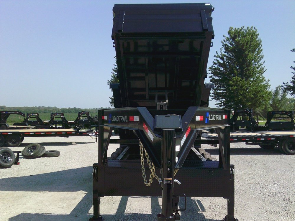 83" x 16' Triple Axle Gooseneck Low-Pro Dump -21K