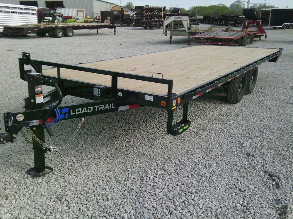102" X 22' Deck Over Pintle Hook Trailer 14K