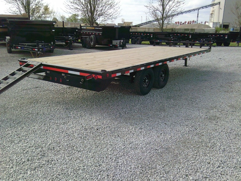 102" X 22' Deck Over Pintle Hook Trailer 14K