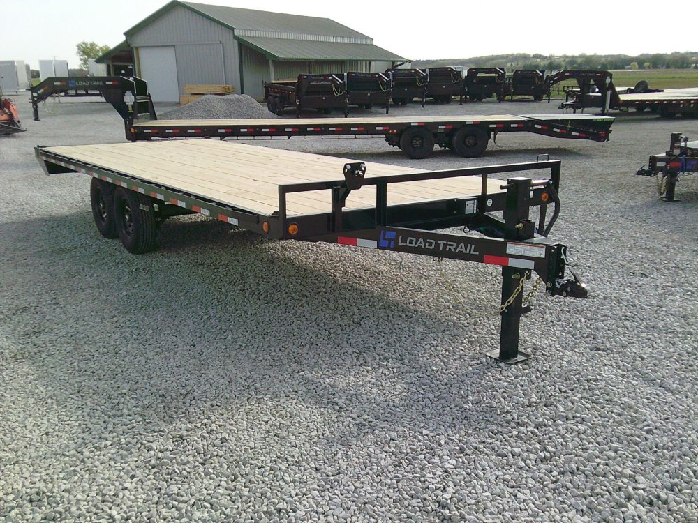 102" X 22' Deck Over Pintle Hook Trailer 14K