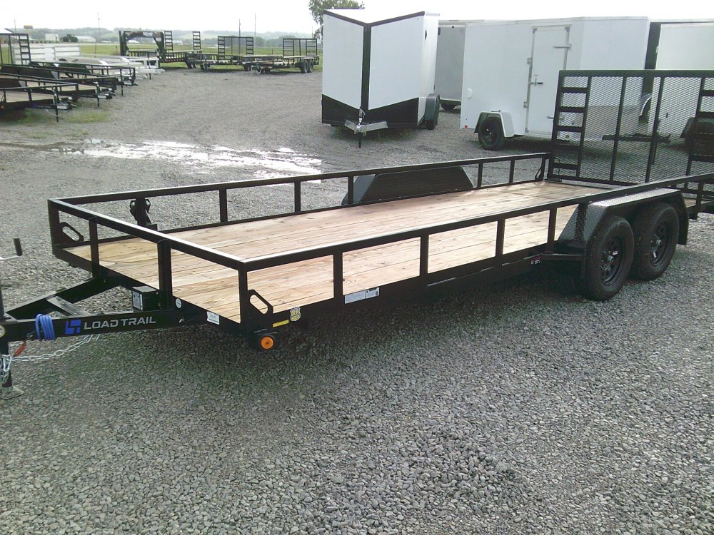 83X20 Tandem Axle Utility Trailer 7K