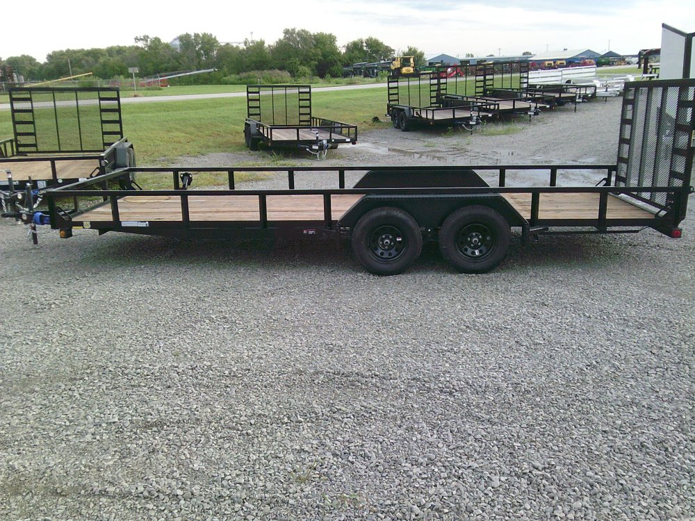 83X20 Tandem Axle Utility Trailer 7K