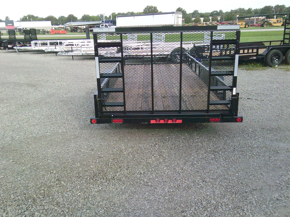 83X20 Tandem Axle Utility Trailer 7K