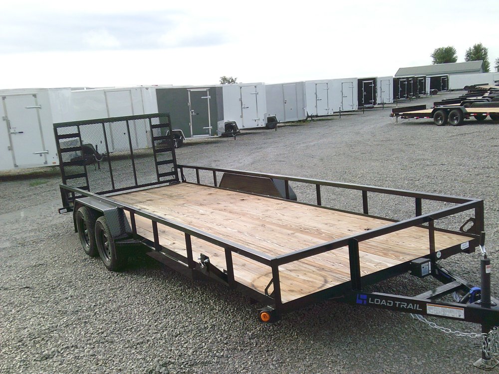 83X20 Tandem Axle Utility Trailer 7K