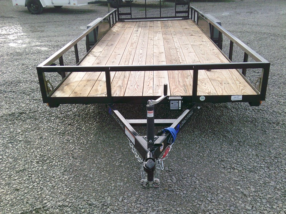 83X20 Tandem Axle Utility Trailer 7K