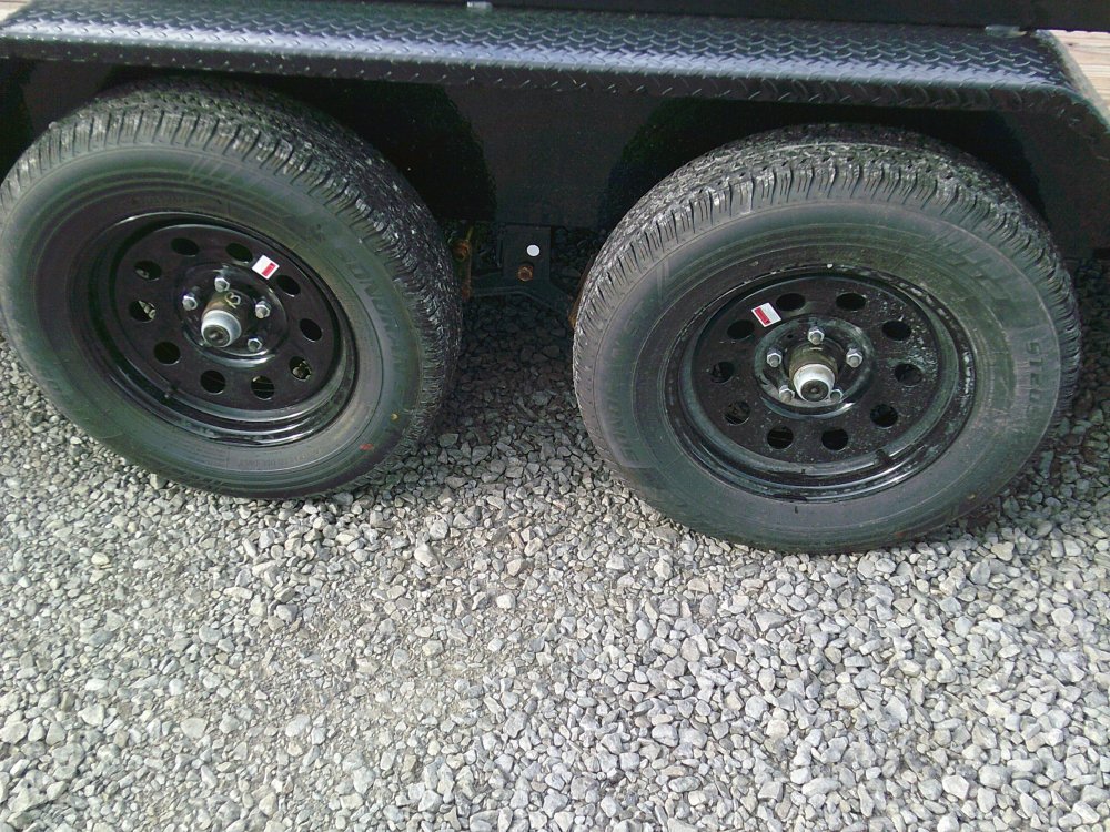 83X20 Tandem Axle Utility Trailer 7K