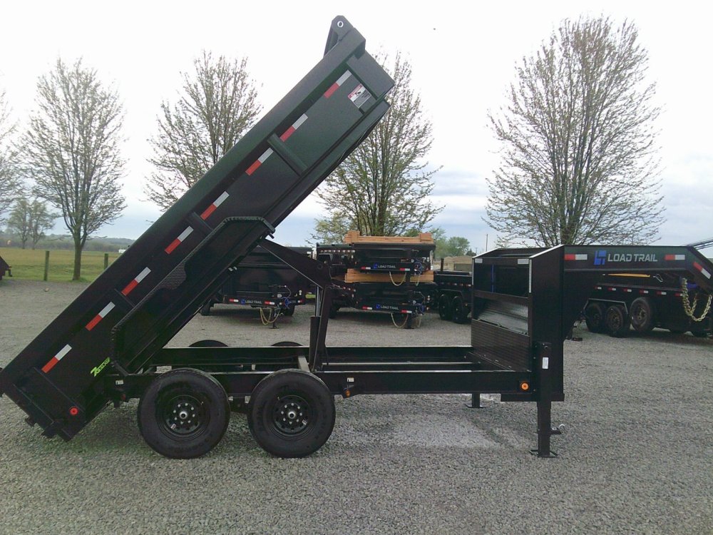 83" x 14' Tandem Axle Gooseneck Low-Pro Dump -14K