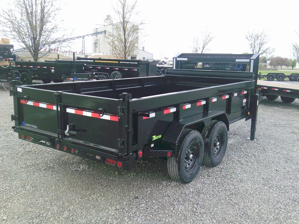 83" x 14' Tandem Axle Gooseneck Low-Pro Dump -14K