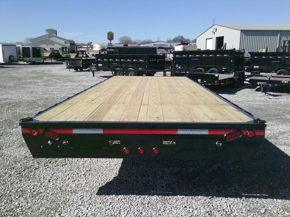 102" X 24' Deck Over Pintle Hook Trailer 14K