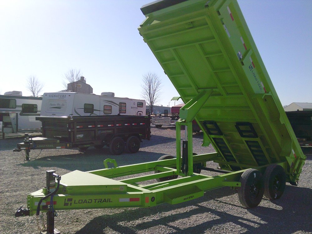 83" x 16' Tandem Axle Dump Low-Pro Dump