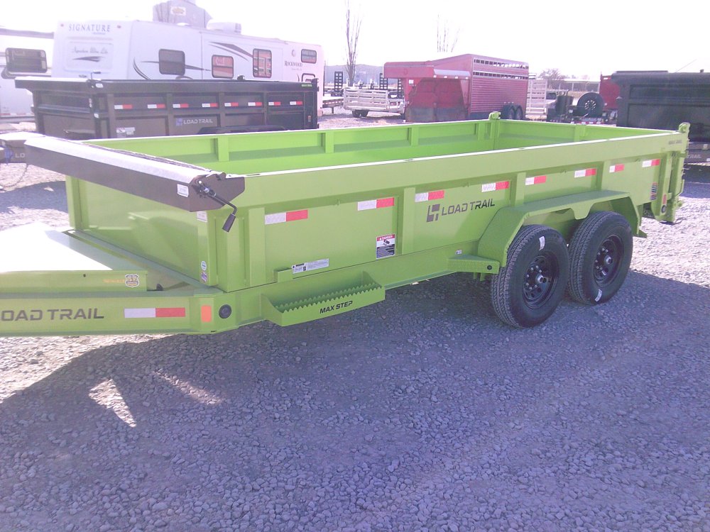 83" x 16' Tandem Axle Dump Low-Pro Dump