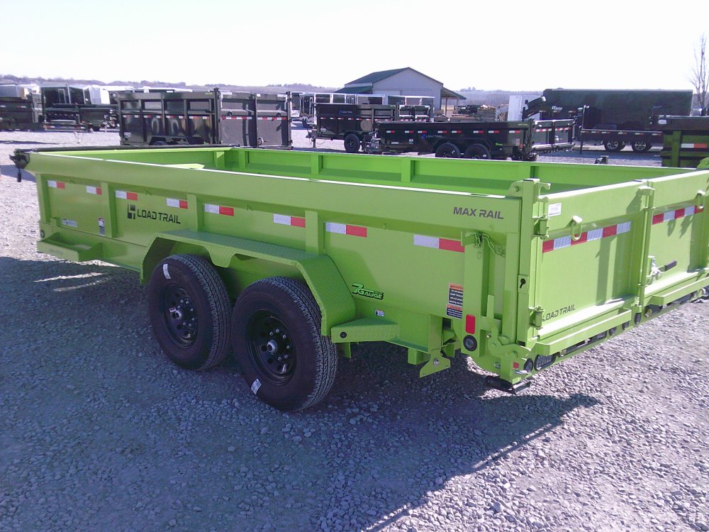 83" x 16' Tandem Axle Dump Low-Pro Dump