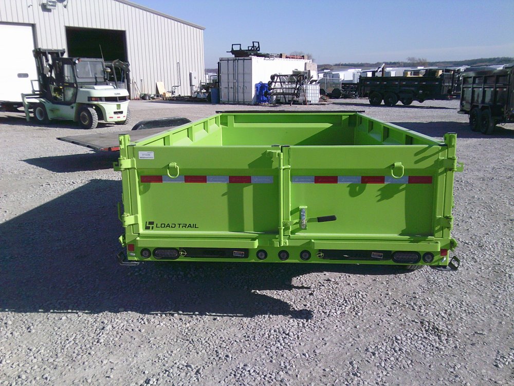 83" x 16' Tandem Axle Dump Low-Pro Dump