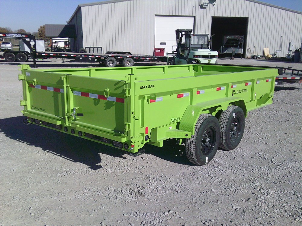 83" x 16' Tandem Axle Dump Low-Pro Dump