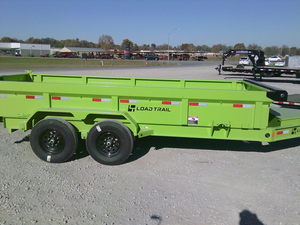 83" x 16' Tandem Axle Dump Low-Pro Dump