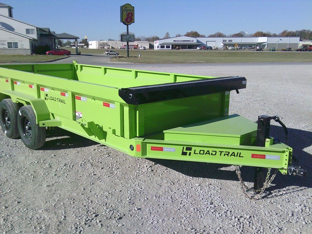 83" x 16' Tandem Axle Dump Low-Pro Dump